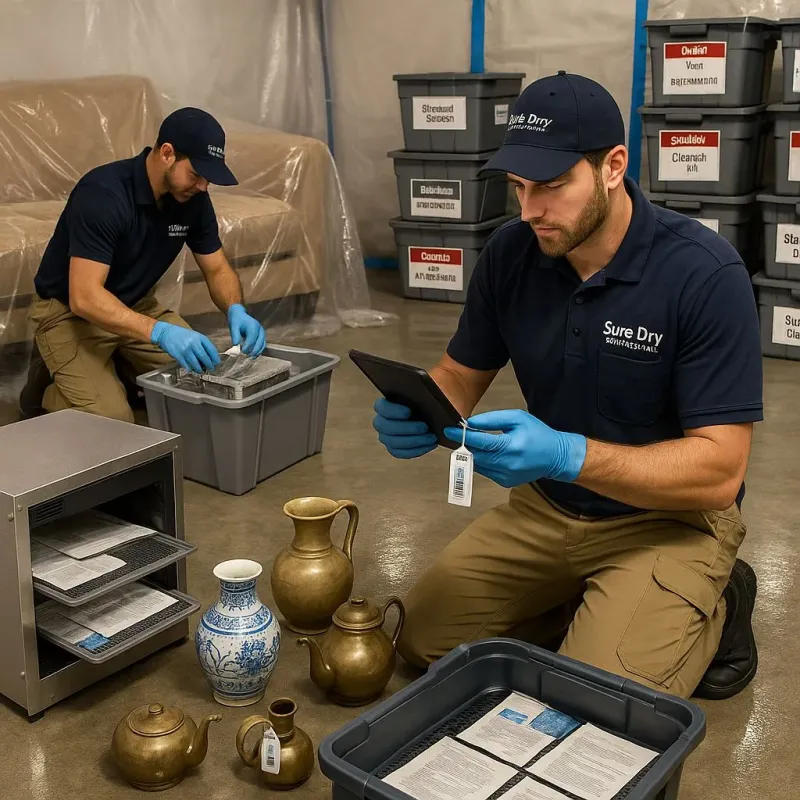 Content Protection and Restoration process in Charlestown, NH