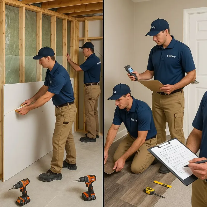Repairs and Reconstruction process in Charlestown, NH